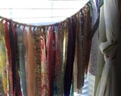 Scrappy Fabric Window Garland