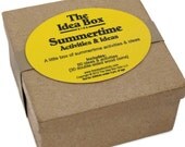 Summertime Activities & Ideas ... Preschool and Kids Summer Activities ... The Idea Box for Kids