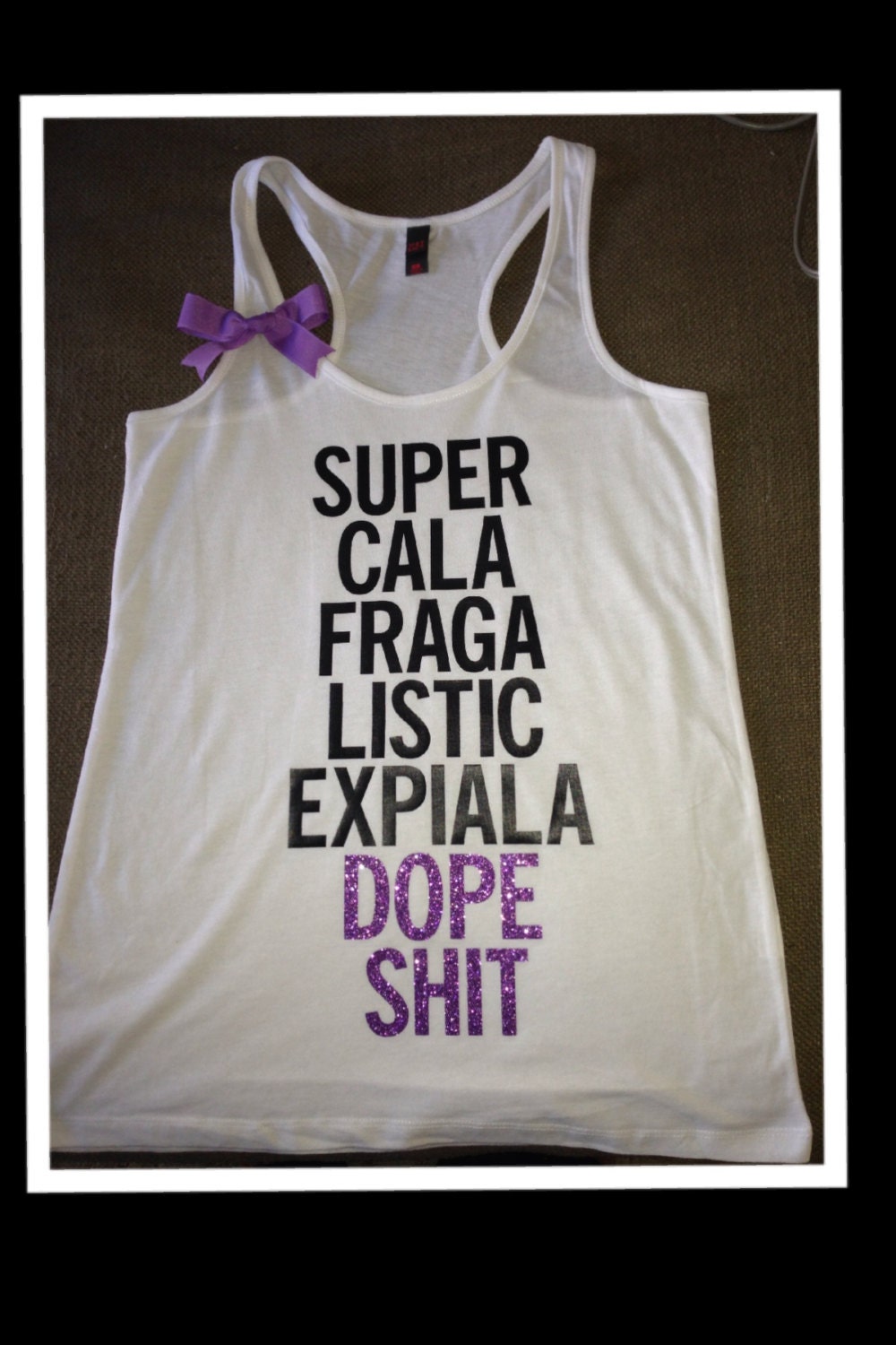 Super Cala Fraga... Racerback Tank
