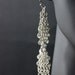 Sterling Silver Chain Maille Earrings, Trinity Weave