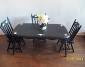 Table And Chairs 1:12 Scale Price Reduced