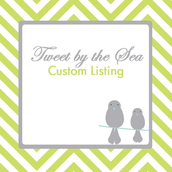 Custom Listing for Traci