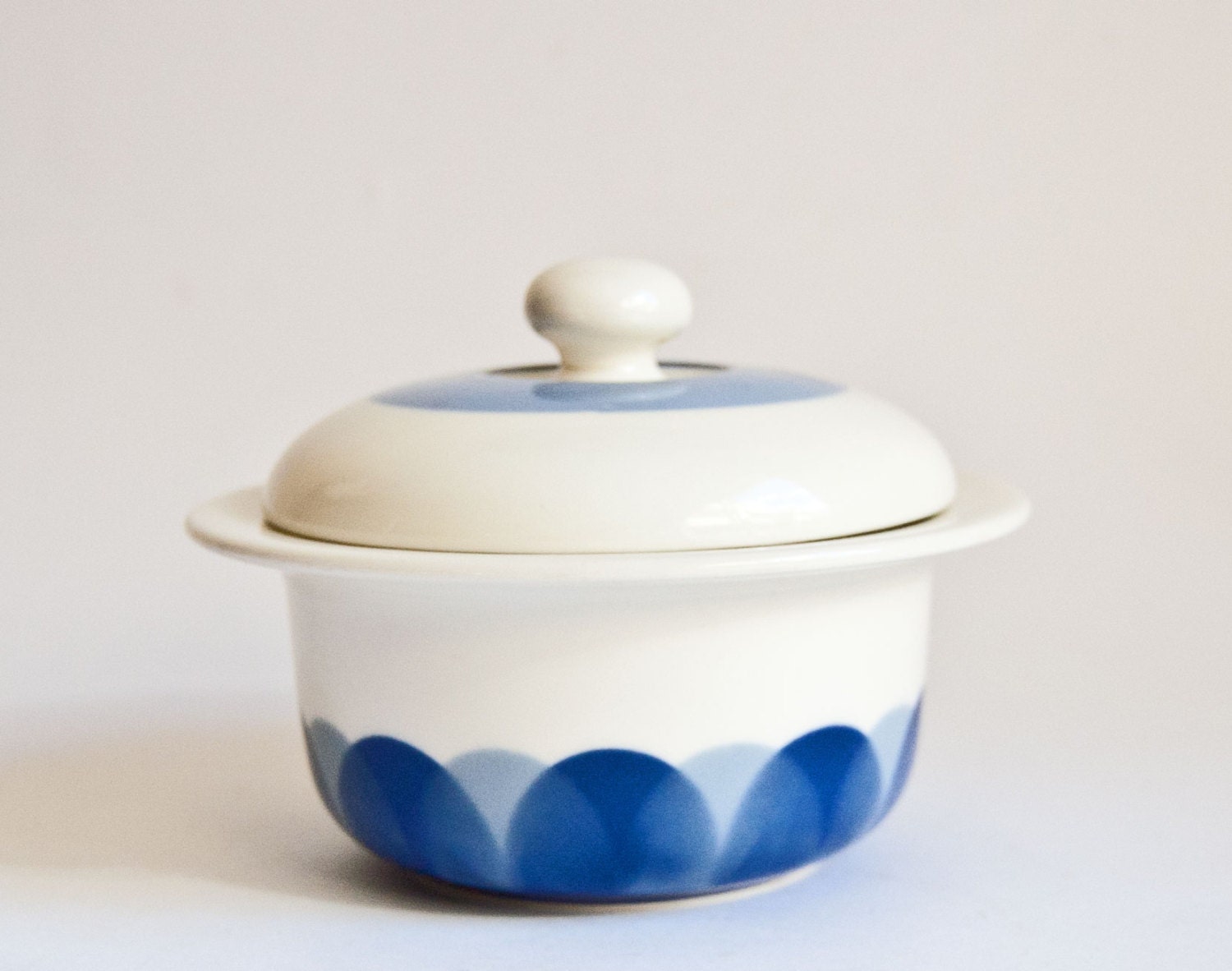Arabia Finland // Pudas Arctica // Lidded Bowl or Jam Jar