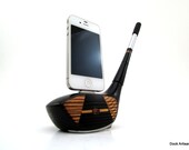 Vintage Wooden Golf Club iPhone 4 Dock