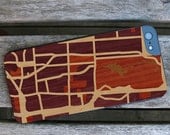 St. Louis Wood-Inlay iPhone Back