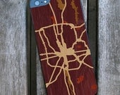 Columbus Wood-Inlay iPhone Back