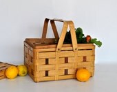 Vintage Picnic Basket