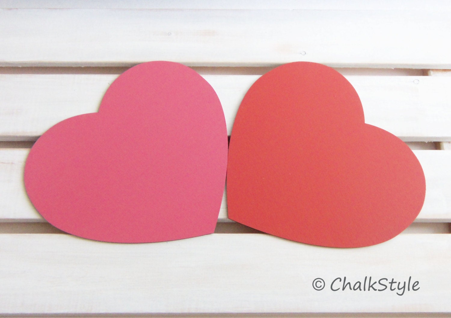 2 Chalkboard Photo Prop Red and Pink Chalk Boards for Wedding Decor or Photo Booth Prop Engagement Pics Photography Props Il_170x135