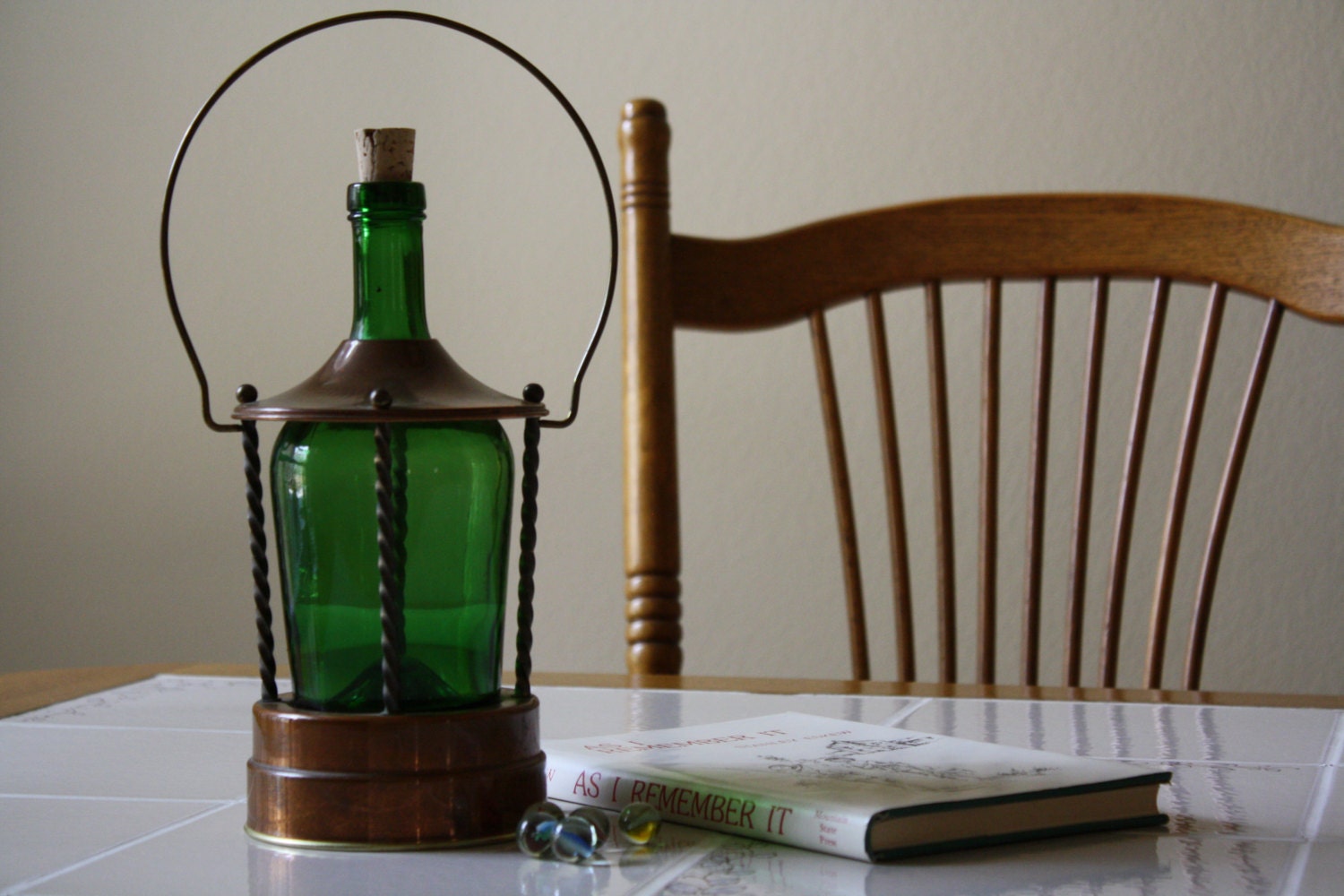 Music Box, Wine Bottle,Decanter