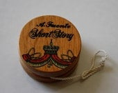 Wooden Yo Yo- Cigar Box Wood