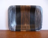 Vintage Mid Century Glidden Dish Afrikans Fong Chow