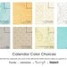 Large Dry/Wet Erase Magnetic Calendar with 6 Weeks Showing at all times. Vintage Light Blue Calendar Kit with Black Frame.
