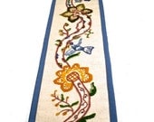 Needlepoint Tapestry - Bell Pull Wall Hanging