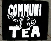 Communi-Tea Screenprint Patch