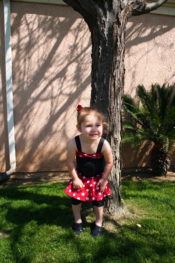 Minnie Mouse Inspired Romper