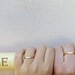 Wedding Band Set - Wedding Ring Set - Gold Wedding Rings - Commitment Rings - 22k Solid Gold