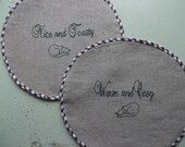 AGA cover " Nice and Toasty", handembroidered