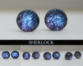 Sherlock Holmes Inspired 10mm Color Shifting Earrings