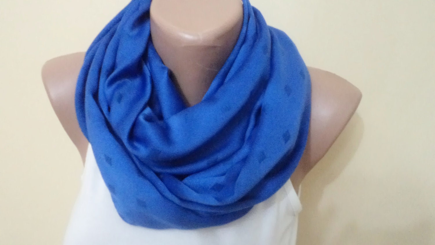 Infinity Scarf,  Loop Circle,  Navy Blue Scarf, Spring Accessory, women scarf, mothers day gifts, women accessories
