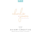 Pre-Made Logo / Pre-designed "Charlie Jones" Boutique Graphic Design, Business Branding