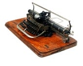 Antique 1903 Blickensderfer No.7 Typewriter, Wide Extended Carriage