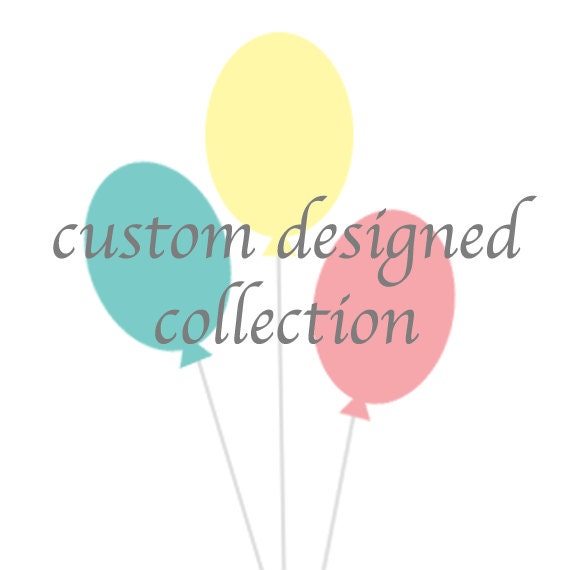 CUSTOM Designed Party Printable Collection