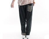 Harem Pants Womens Pants Loose Pants Trouser Pants Splicing Pants