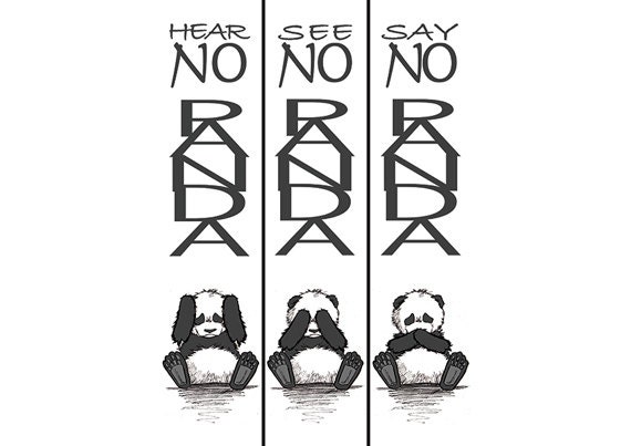 Panda A4 Print