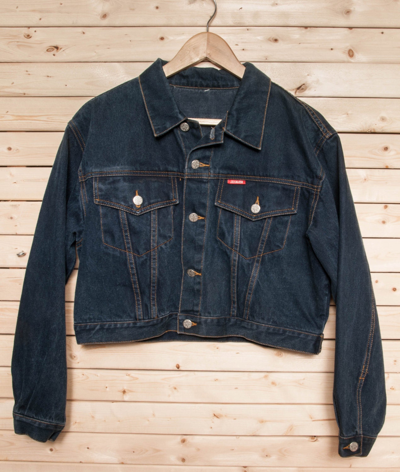 JEANJER Brand Denim Jacket Size: S