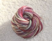 Hand dyed yarn, Sock weight, Superwash Merino Wool and Nylon, 420 yards/100g- 'Fruit Cobbler'