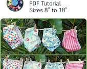INSTANT DOWNLOAD Waldorf Doll underpants PDF pattern and tutorial