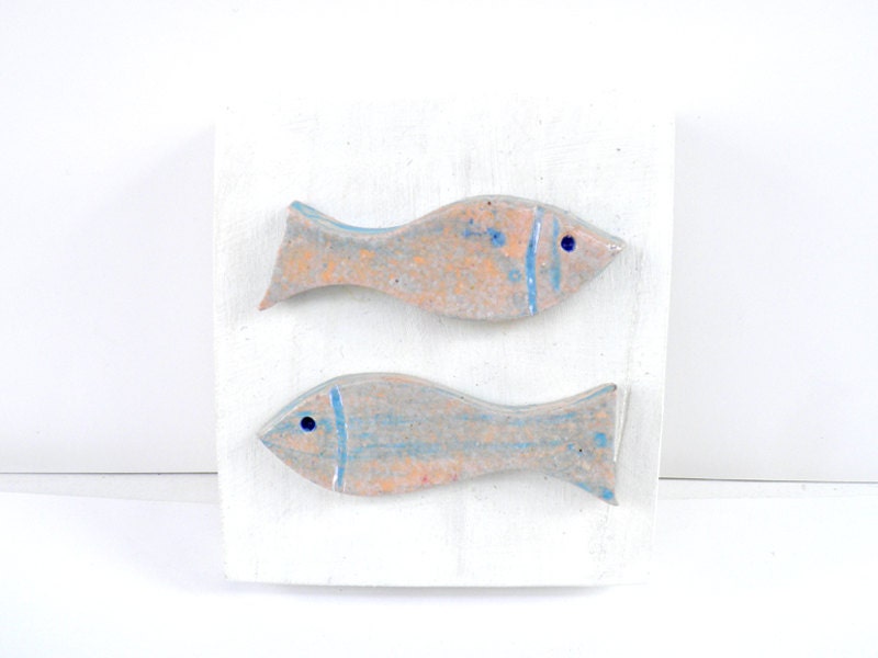 Fish ceramic wall art, Ceramic fish, Fish art , Fish home decor, Blue fish