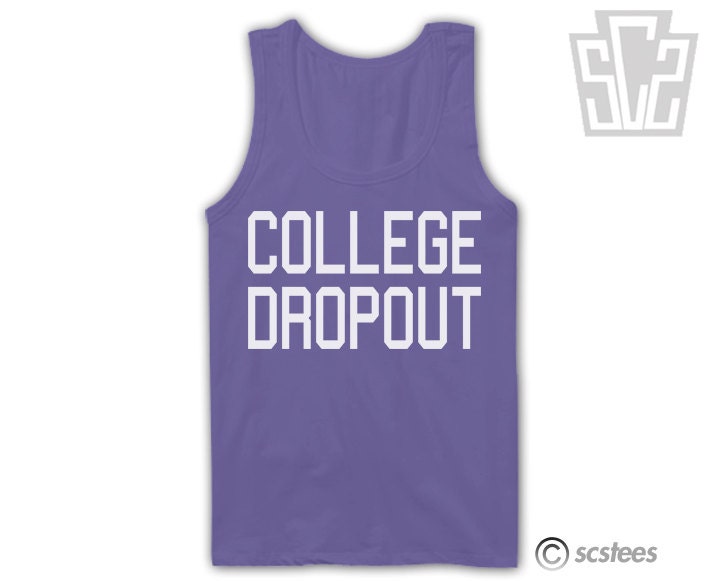 COLLEGE Dropout Tank Top x Singlet 038
