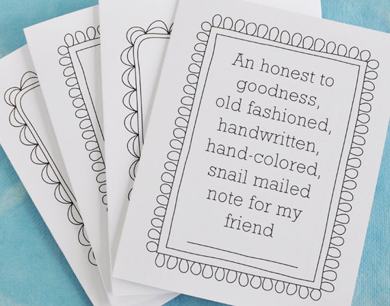 Friendship Cards - Set of 4