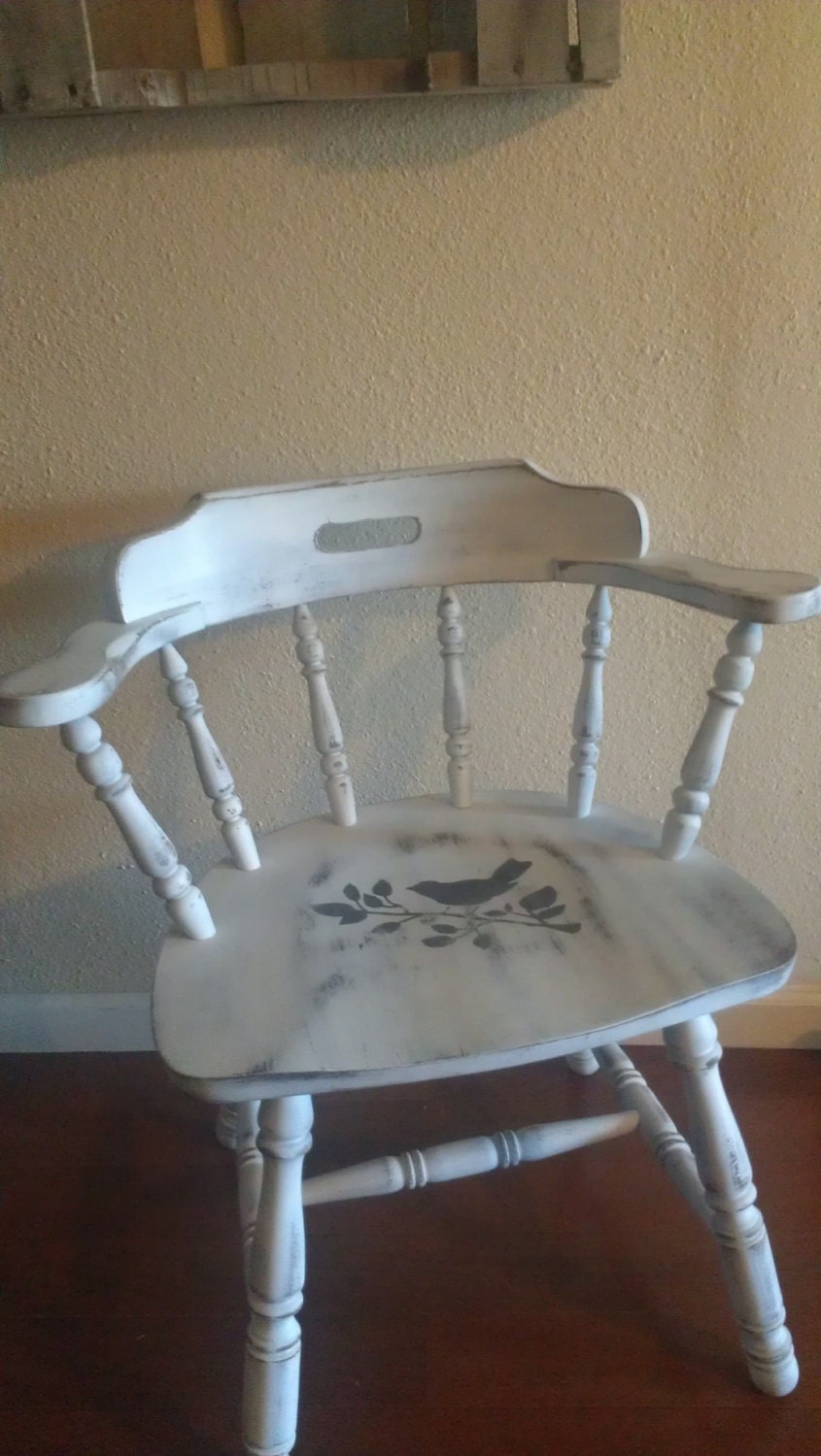 Shabby Bird Chair