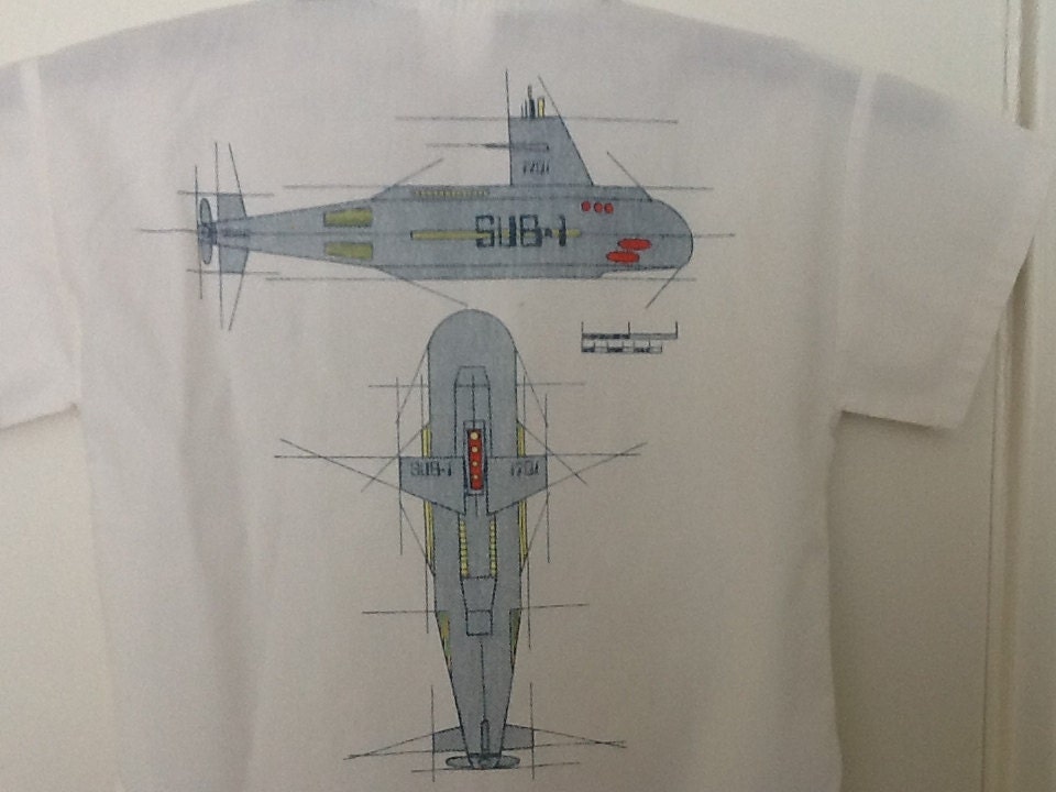 Children's Vintage Buster Brown Shirt // Submarine Shirt // Kid's Submarine Shirt // Size 4T