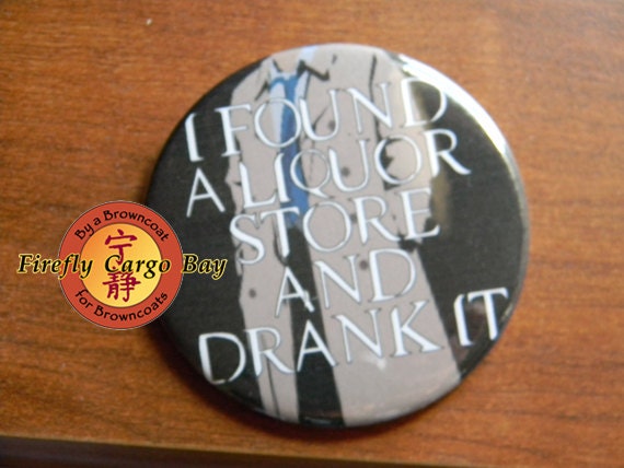 Supernatural Liquor Store Button