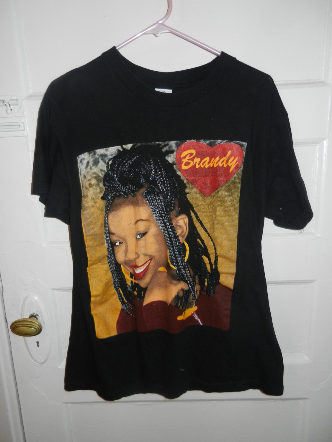 90's Brandy Size L T Shirt - I Wanna Be Down