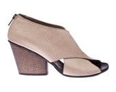 Cross shoes, High heel shoes, Cream shoes, Handmade shoes, Women shoes