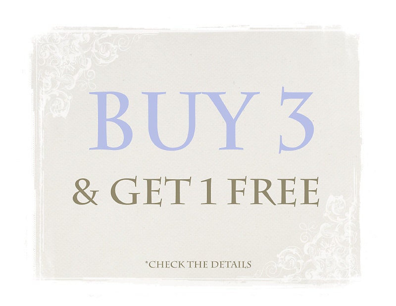Buy 3 get & 1 Free Special Offer