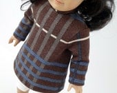 American Girl Doll Clothes -- Sweater Tunic and Capri Leggings -- 2 Piec Outfit (3-01)