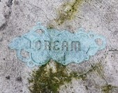 Window Words: Dream - Inspirational Transparent Window Sun Catcher