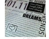 16 x 20 Personalized Canvas - Wall Art, father's Day, Sign, family story