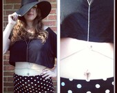 Kimivyne Kreations Body Chain- Necklace and Belly Jewelry Handmade to Order Silver