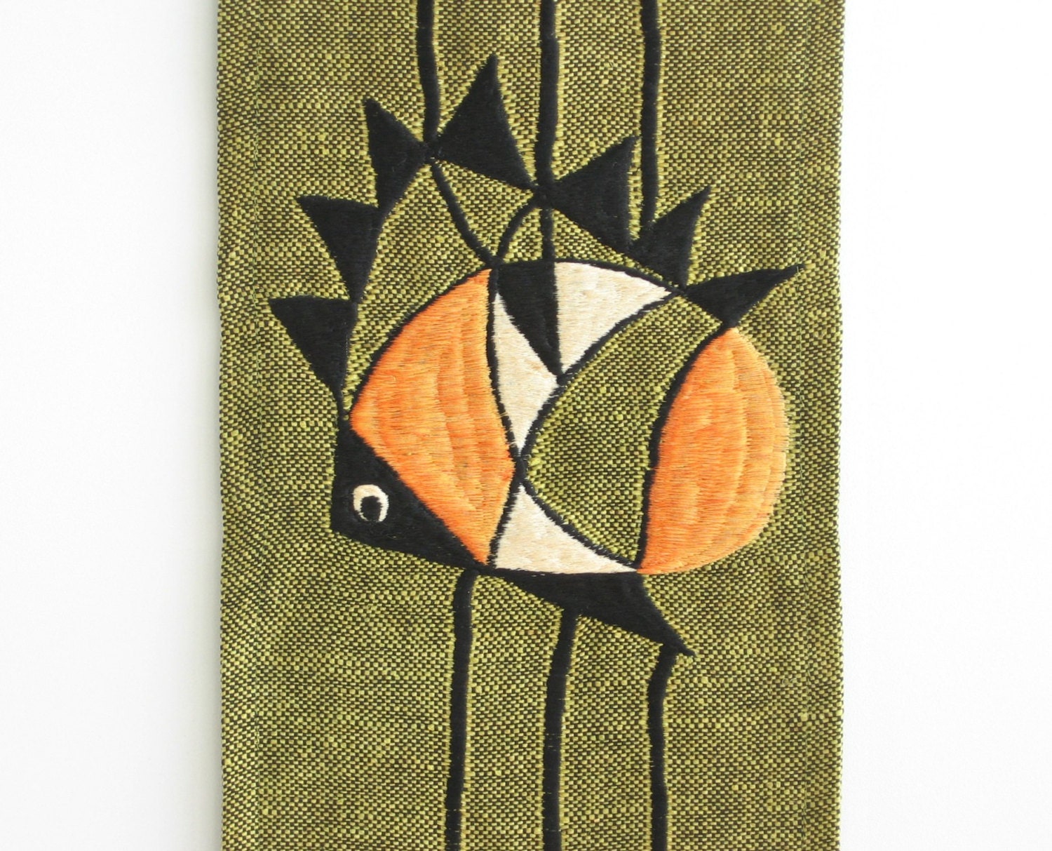 Hele Patjas Finland Hand Made Wall Hanging Tapestry / Textile Fabric Wall Art / Scandinavian Modern