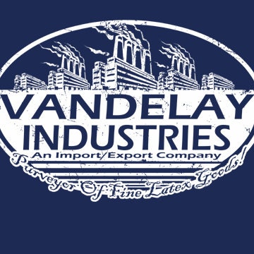 Vandelay Industries T-Shirt Funny Seinfeld Retro Humor 90's Comedy Tee Shirt Tshirt Mens Womens Kids S-3XL