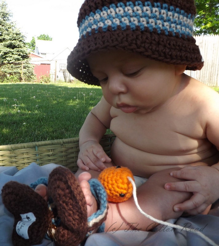 Fisherman's Bucket Hat (Crocheted)