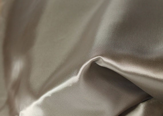 Champagne Taupe Taffeta