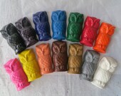 Owl Crayon Set of 28 in 14 Crayola Colors