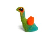 RainforestTree Dragon - Needle Felted Fantasy Creature (Koka)